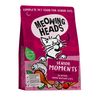 MEOWING HEADS Senior Moments 450g