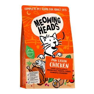 MEOWING HEADS Paw Lickin’ Chicken 4kg