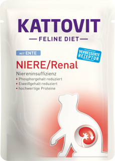 Kattovit Cat Kidney/Renal kachna kapsa 85g