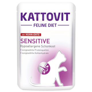 Kattovit Cat Sensitive kachna kapsa 85g