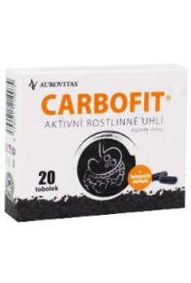 Carbofit aktivované uhlí 20tob